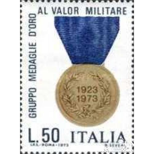 Италия 1973 медаль За воинскую доблесть награды ** о