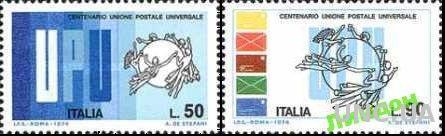 Италия 1974 ВПС Всемирный Почта Союз ** о