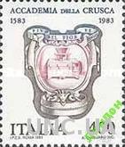 Италия 1983 Академия лингвистика язык герб **