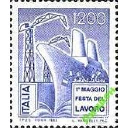 Италия 1983 День труда 1 мая порт флот корабли **