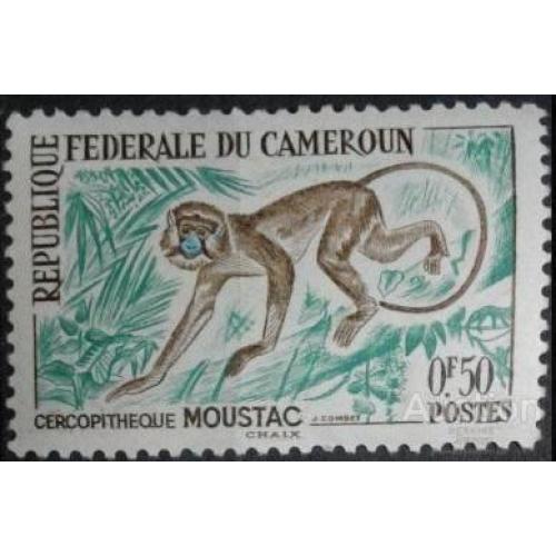 Камерун 1962 фауна Африки обезьяны ** о