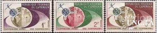 Камерун 1963 связь космос спутник 3м ** м