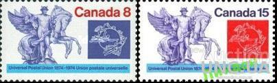 Канада 1974 ВПС почта мифы кони ** о