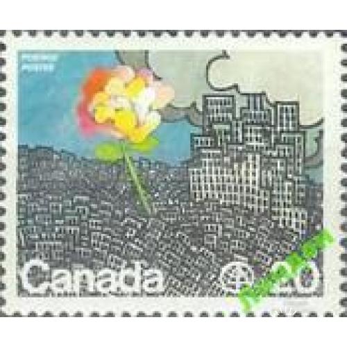 Канада 1976 урбанизация цветы флора ** о