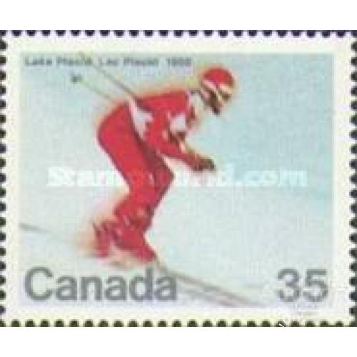 Канада 1980 спорт олимпиада Лейк Плесид ** о