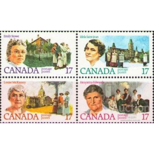 Канада 1981 выдающиеся женщины феминизм наука медицина люди кварт ** о