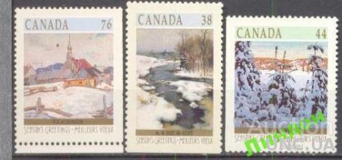 Канада 1989 живопись природа архитектура ** о
