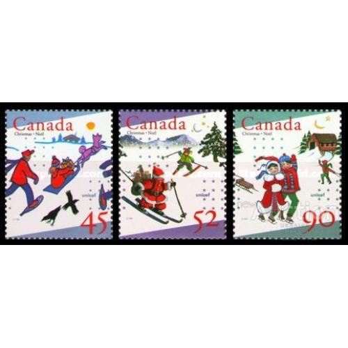 Канада 1996 Рождество ЮНИСЕФ UNISEF дети игры птицы ** о