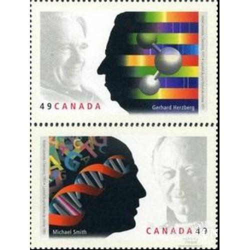 Канада 2004 Г. Херцберг физика М. Смит биохимия Нобелевская премия НП люди ** м