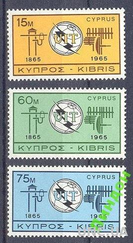 Кипр 1965 коммуникации связь радио телеграф ** о