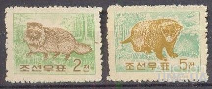 КНДР Корея Северная 1962 2м фауна ** о