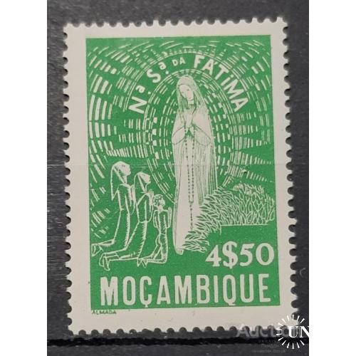 Колонии Португалия Мозамбик 1948 Св. Фатима религия №375 * о