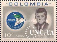 Колумбия 1963 Альянс за прогресс президент США Кеннеди ** о