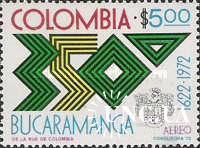 Колумбия 1972 город Букараманга архитектура ** о
