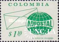 Колумбия 1972 почта авиапочта ** о