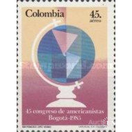 Колумбия 1984 конгресс американистов глобус ** о
