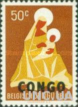 Конго 1960 Рождество религия живопись надп-ка колонии ** о