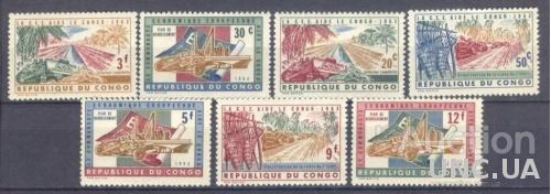 Конго 1963 экономика с/х канал вода техника ** о