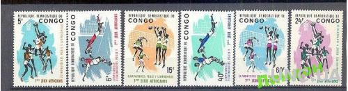 Конго 1965 спорт футбол ** о