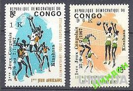 Конго 1967 спорт надп-ка ** о