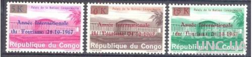Конго 1968 Год туризма надп-ка архитектура ** о
