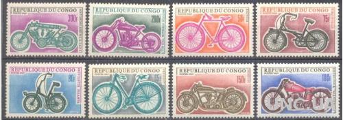 Конго 1969 ретро мотоциклы велосипеды ** о