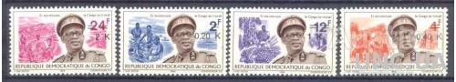 Конго 1970 пр-т Мобуту надп-ка с/х флора ** о