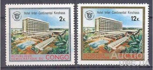 Конго 1971 отель Интер-Континенталь архитектура ** о