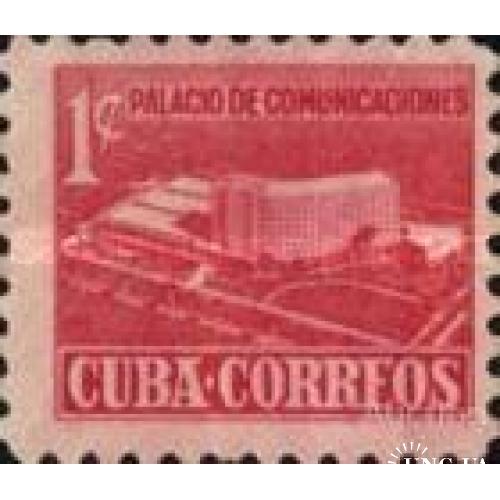 Куба 1957 связь ТВ радио архитектура ** о