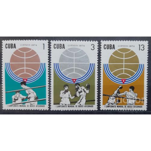 Куба 1974 бокс спорт ** ом
