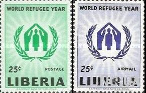 Либерия 1960 ООН Год беженцев ** о
