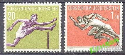 Лихтенштейн 1956 спорт л/а ** о