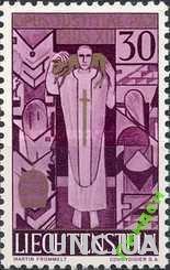 Лихтенштейн 1959 Папа Пий XII религия люди ** о
