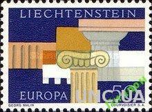 Лихтенштейн 1963 архитектура Европа Септ ** о