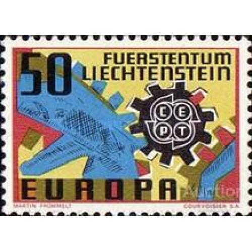 Лихтенштейн 1967 Европа Септ ** о