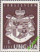 Лихтенштейн 1969 гербы геральдика птицы ** о