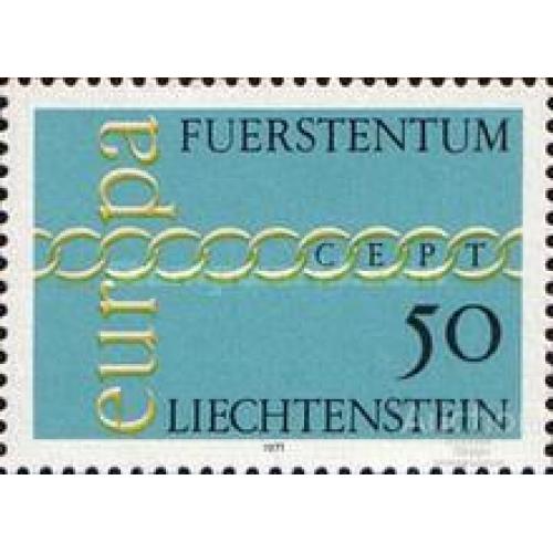 Лихтенштейн 1971 Европа Септ ** о