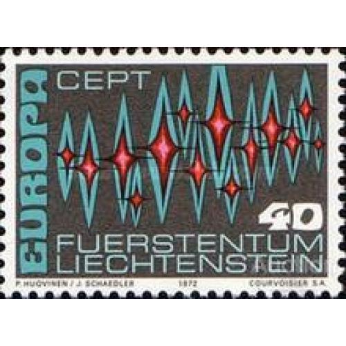 Лихтенштейн 1972 Европа Септ ** о