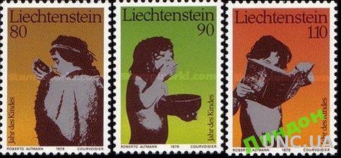 Лихтенштейн 1979 Год ребенка ООН дети медицин ** о