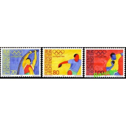 Лихтенштейн 1984 олимпиада спорт ** ом