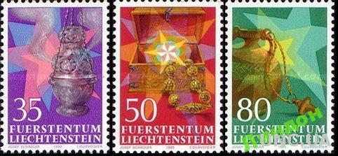 Лихтенштейн 1985 живопись религия Рождество ** о