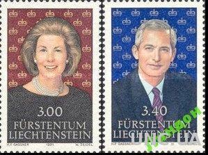 Лихтенштейн 1991 короли люди **