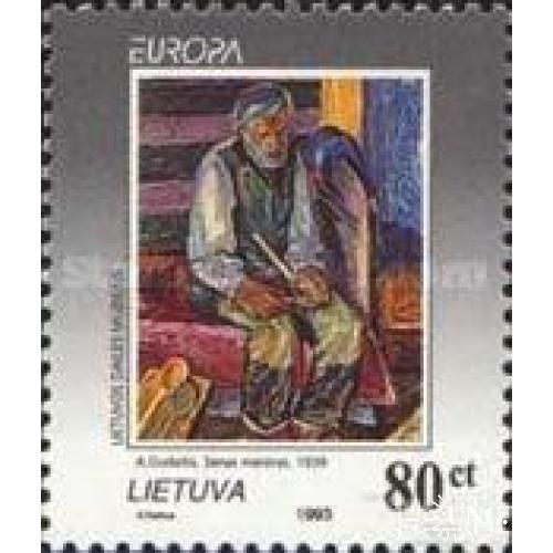 Литва 1993 Европа Септ живопись ремесло ** о