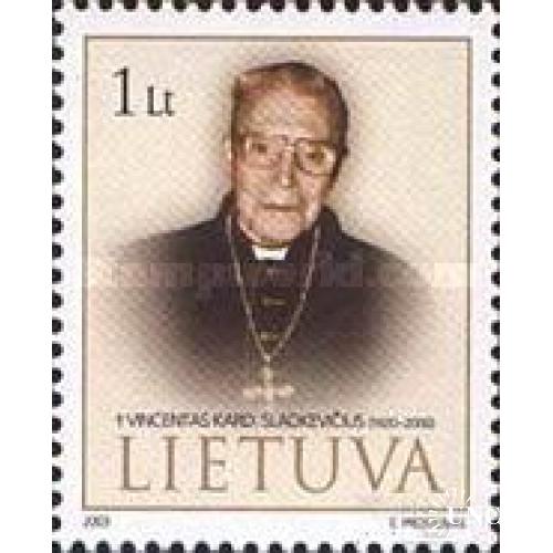 Литва 2003 кардинал V. Sladkevichius религия люди ** м