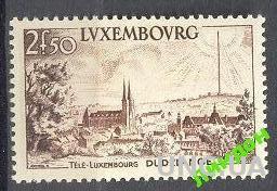 Люксембург 1955 религия аббатство архитектура ** о