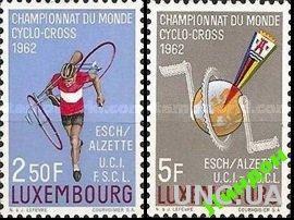 Люксембург 1962 ЧМ спорт велосипеды ** о