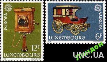 Люксембург 1979 Европа Септ фото карета  ** о