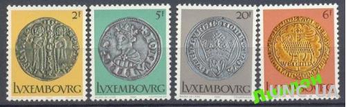 Люксембург 1980 монеты короли гербы ** о