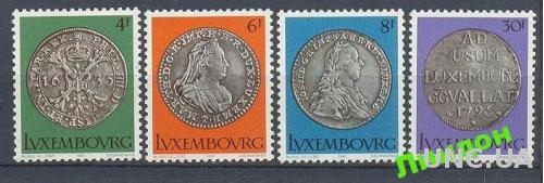 Люксембург 1981 монеты короли гербы ** о