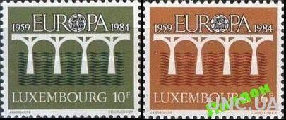Люксембург 1984 Европа Септ мост ** о